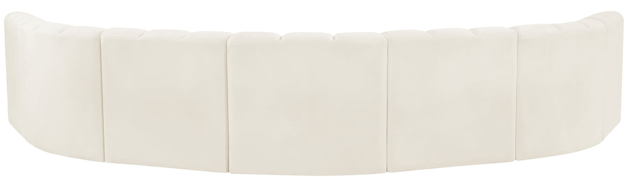 Arc - Velvet 7 Piece U-Shaped Modular Sofa - Simple Home Plus