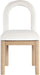 Conrad - Velvet Dining Chair With Natural Legs - Simple Home Plus