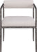 Axis - Linen Textured Beige Fabric Upholstered Dining Chair (Set of 2) - Simple Home Plus