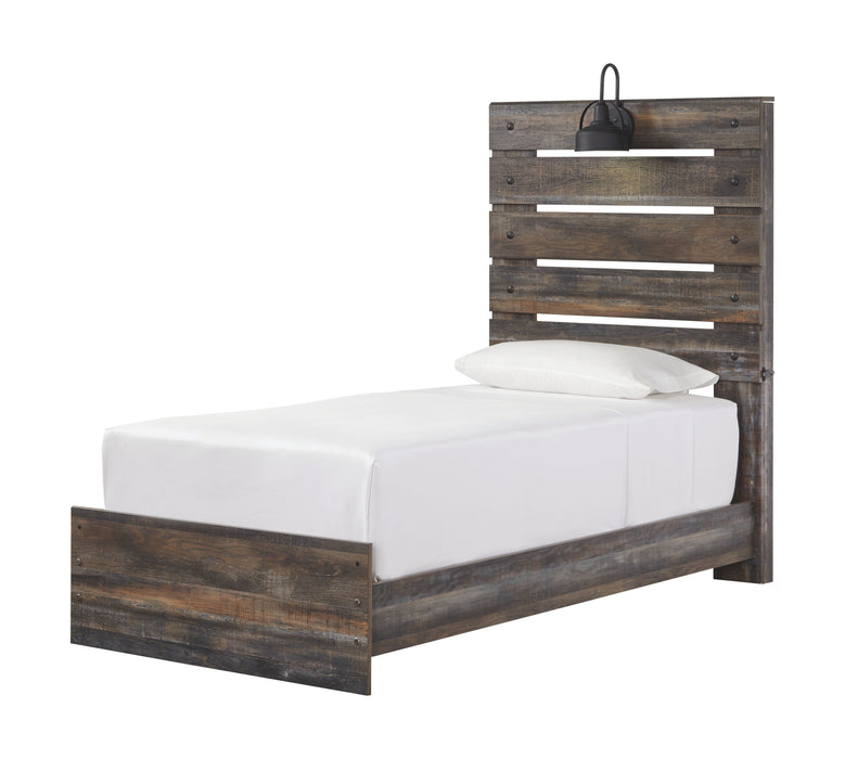 Drystan - Panel Bed - Simple Home Plus