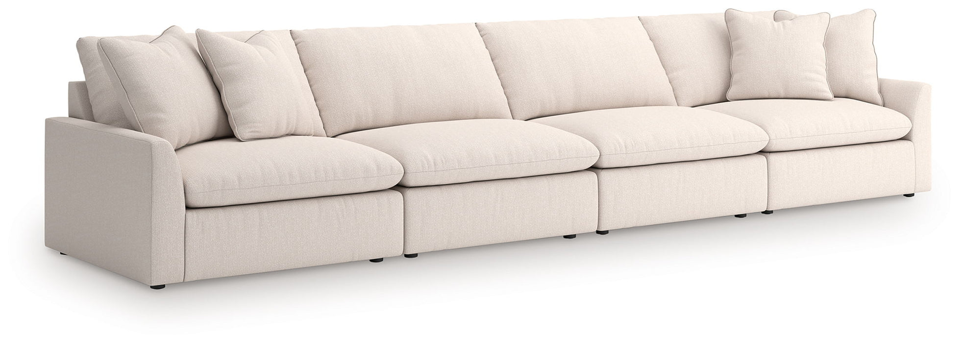 Whitehaven - Oyster - 4-Piece Sectional Sofa - Simple Home Plus