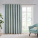 Maya - Printed Heathered Total Blackout Window Patio Panel - Aqua - Simple Home Plus