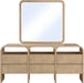 Giada - Solid Wood And Veneer Mirror - Simple Home Plus