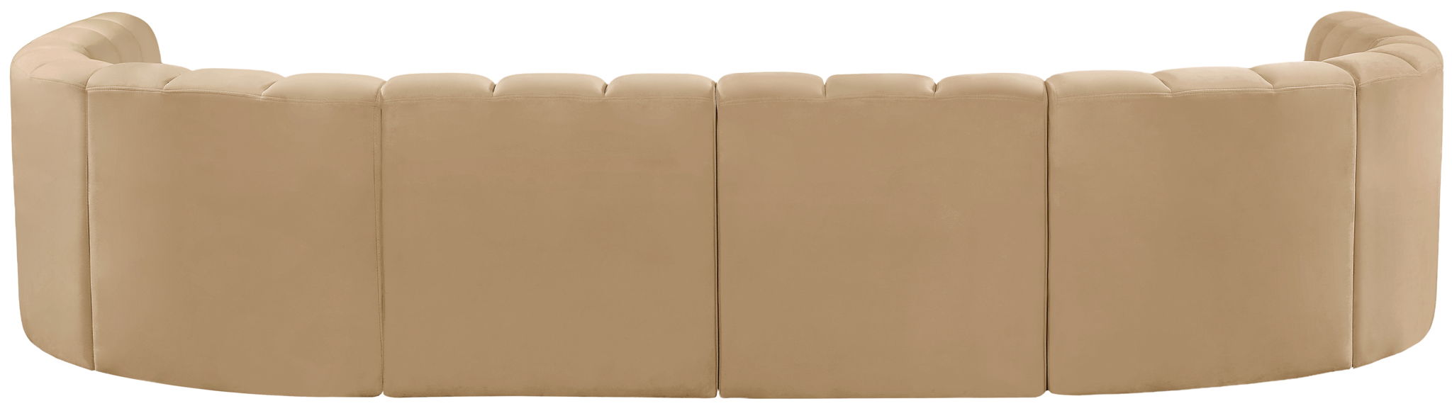 Arc - Velvet Modular U-Shaped Sectional - Simple Home Plus