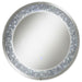 Lixue - Round Wall Mirror LED Lighting - Silver - Simple Home Plus