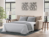Triston-Peaks - Queen Sofa Sleeper - Suede - Simple Home Plus