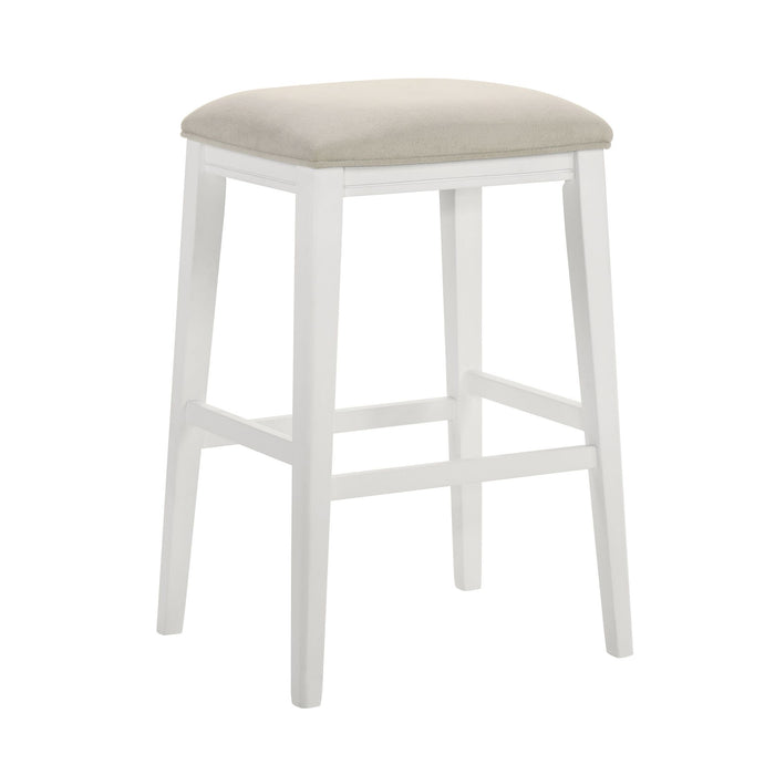 Jane - Contemporary Transitional Wood Bar Height Kitchen Bar Stool - Simple Home Plus