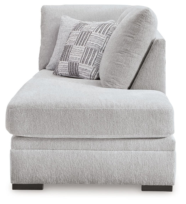 Gabyleigh - Raf Corner Chaise - Nickel - Simple Home Plus
