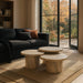 Emara - 3 Piece Concrete And Fiberglass Indoor / Outdoor Coffee Table - Simple Home Plus