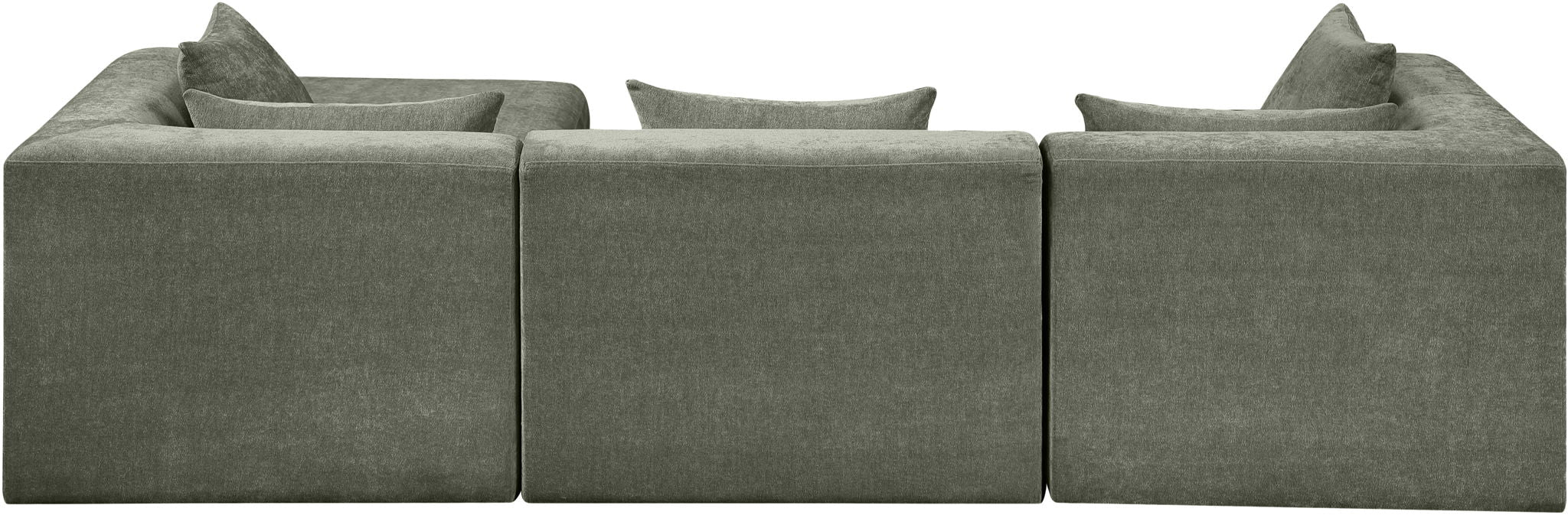Stellar - 4 Piece Upholstered Modular Sectional - Simple Home Plus
