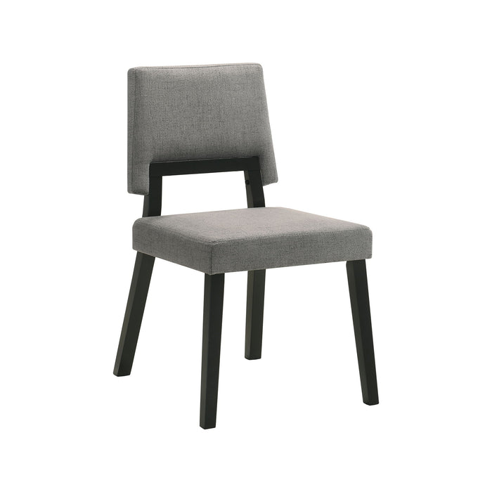 Channell - Dining Chair With Black Frame - Simple Home Plus