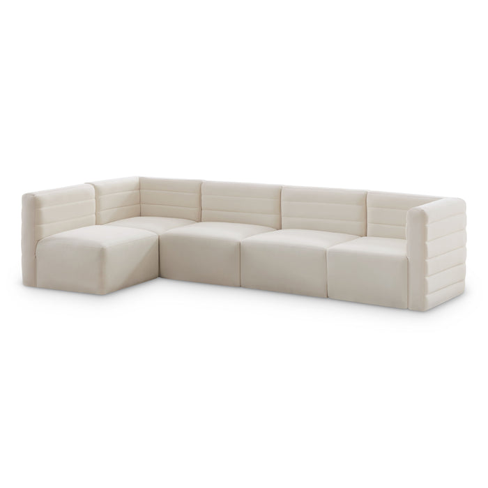 Quincy - 5 Piece Modular Sectional - Simple Home Plus
