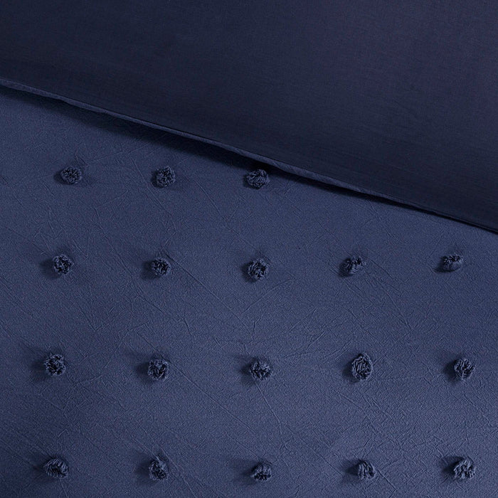 Brooklyn - Comforter Set - Indigo Blue - Simple Home Plus