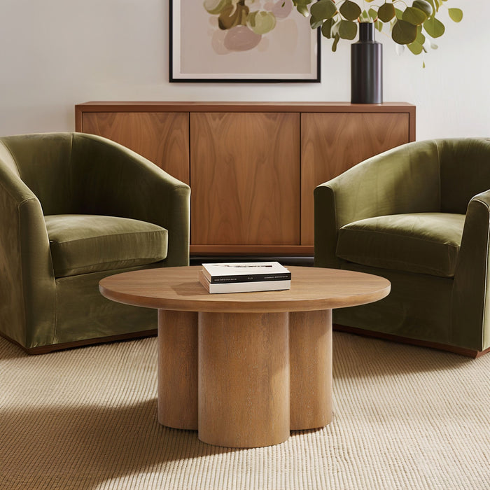 Benji - Round Coffee Table - Natural
