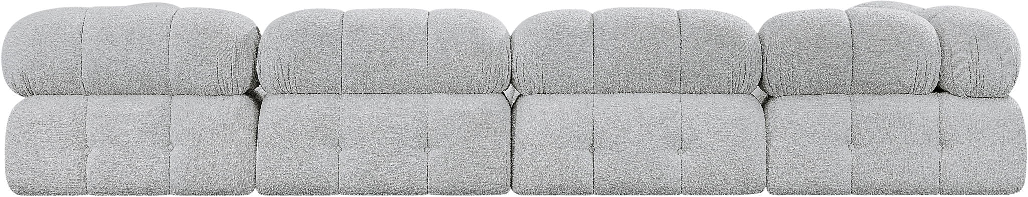 Ames - 5 Piece Fabric Modular Sectional - Simple Home Plus