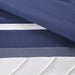 Blaire - California King Comforter (Set of 7) - Navy - Simple Home Plus