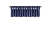 Emilia - Lightweight Valance With Beads - Navy - Simple Home Plus