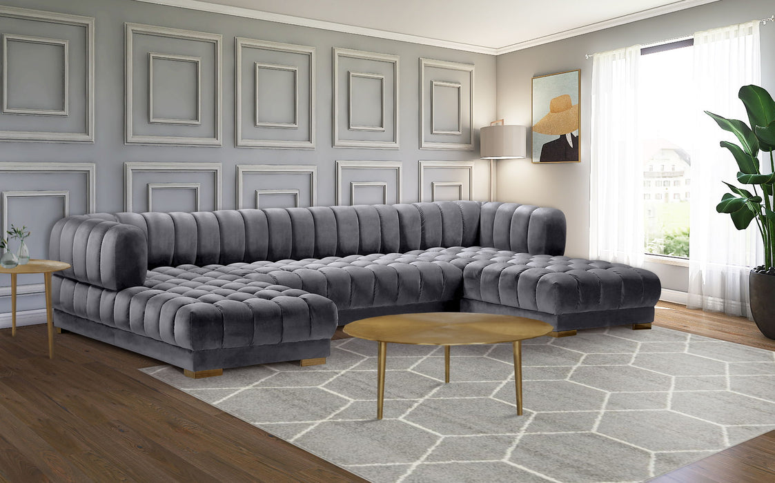 Gwen - 3 Piece Sectional - Simple Home Plus