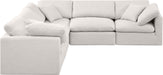 Indulge - Linen 5 Piece Modular Corner Sectional - Simple Home Plus