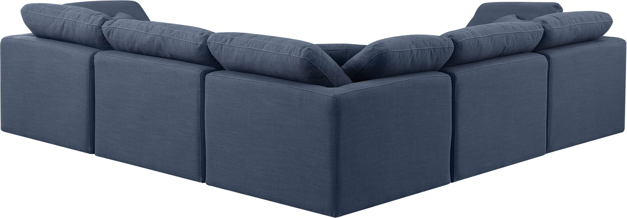 Indulge - Linen 5 Piece Modular Corner Sectional - Simple Home Plus