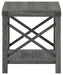 Freedan - Grayish Brown - Square End Table - Simple Home Plus