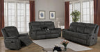 Lawrence - Upholstered Reclining Sofa Set - Simple Home Plus