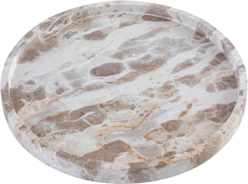 Barletta - Marble Round Tray - Simple Home Plus