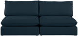 Mackenzie - Modular Sofa Armless - 2 Seats - Simple Home Plus