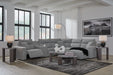 ModMax II - Salt And Pepper - Reclining Sectional - Simple Home Plus