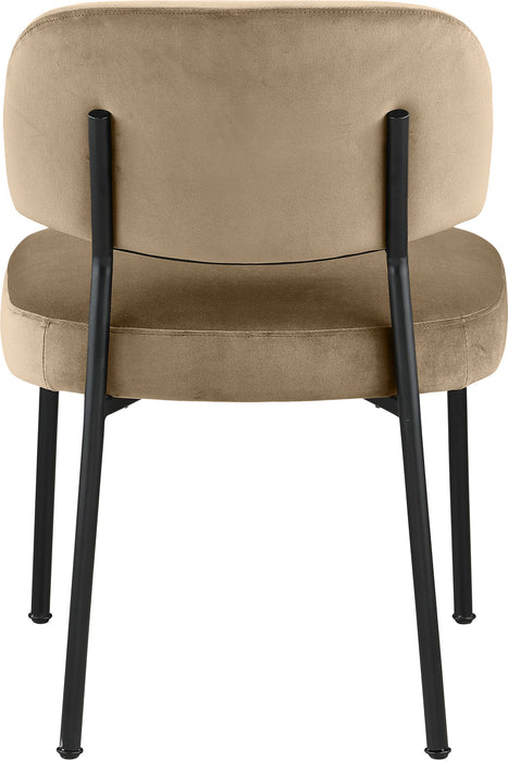 Zarelle - Performance Fabric Upholstered Dining Chair (Set of 2) - Simple Home Plus