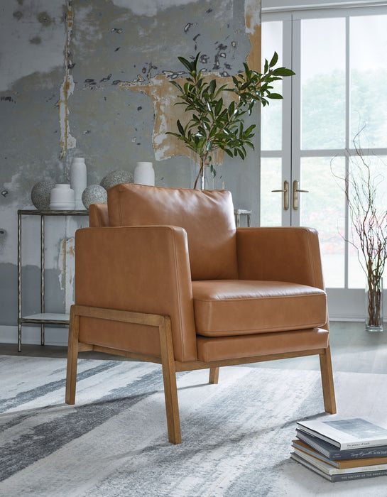 Numund - Caramel - Accent Chair - Simple Home Plus