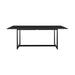 Cayman - Outdoor Patio Dining Table In Aluminum - Simple Home Plus