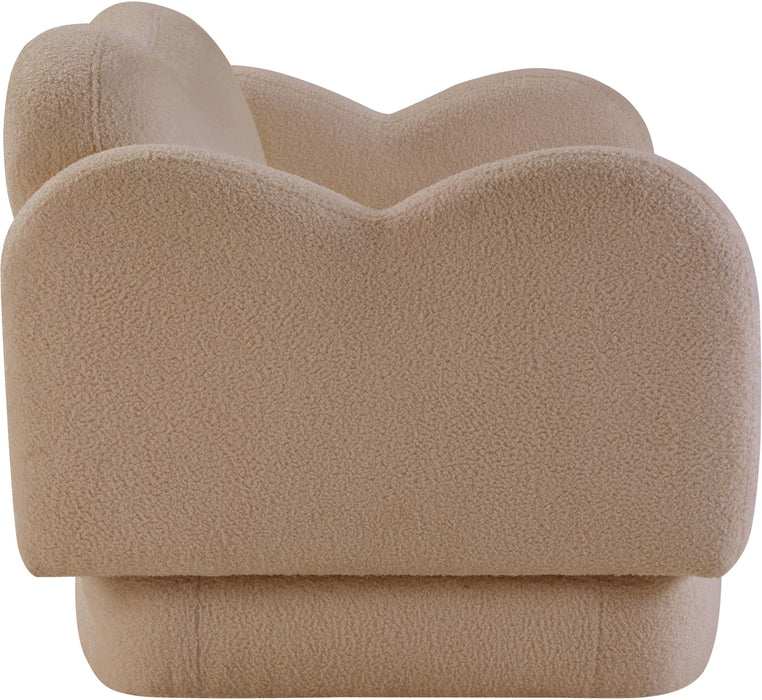 Bloom - Teddy Fabric Loveseat - Simple Home Plus