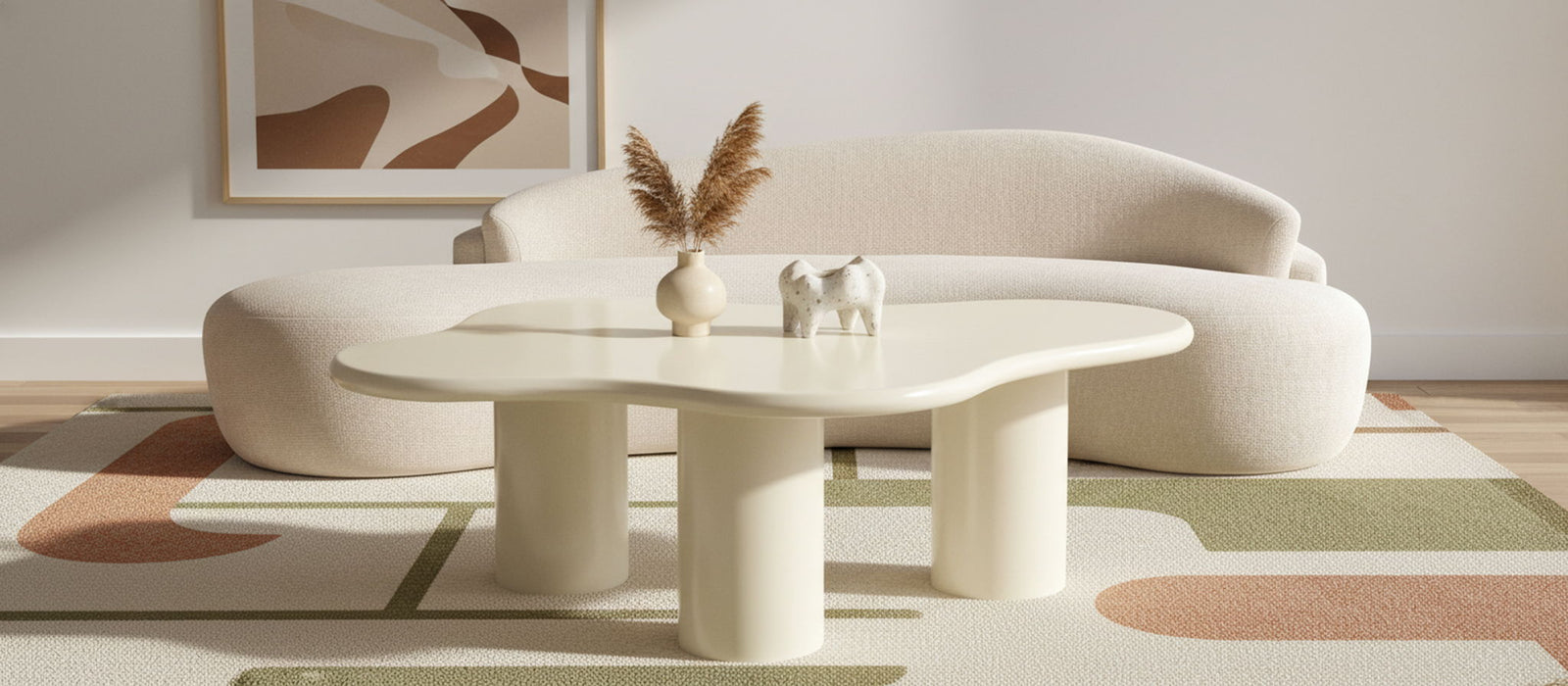 Romaine - Coffee Table - Simple Home Plus