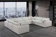 Comfy - 8 Piece Linen Modular Sectional - Simple Home Plus