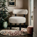 Ambre - Vegan Shearling Fabric Upholstered Accent Chair - Simple Home Plus