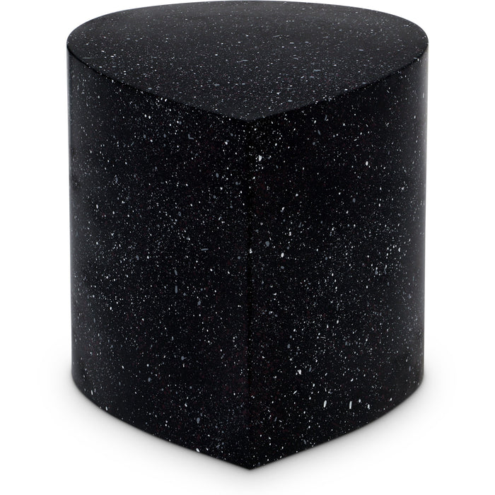 Petal - Iron Coffee Table - Black Terazzo - Simple Home Plus