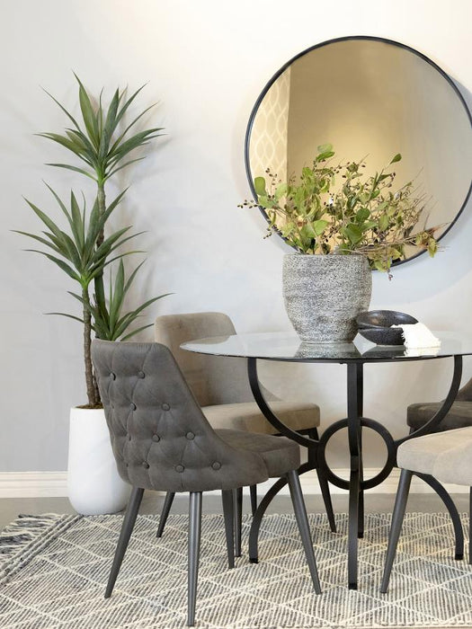 Cosmo - Upholstered Dining Side Chair (Set of 2) - Simple Home Plus