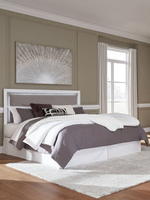 Maeling - Upholstered Panel Headboard - Simple Home Plus