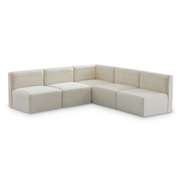 Quincy - 5 Piece Modular Sectional - Simple Home Plus