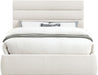 Adam - Linen Fabric Bed With 52" Headboard - Simple Home Plus