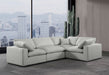 Comfy - 4 Piece Linen Fabric Modular Sectional - Simple Home Plus