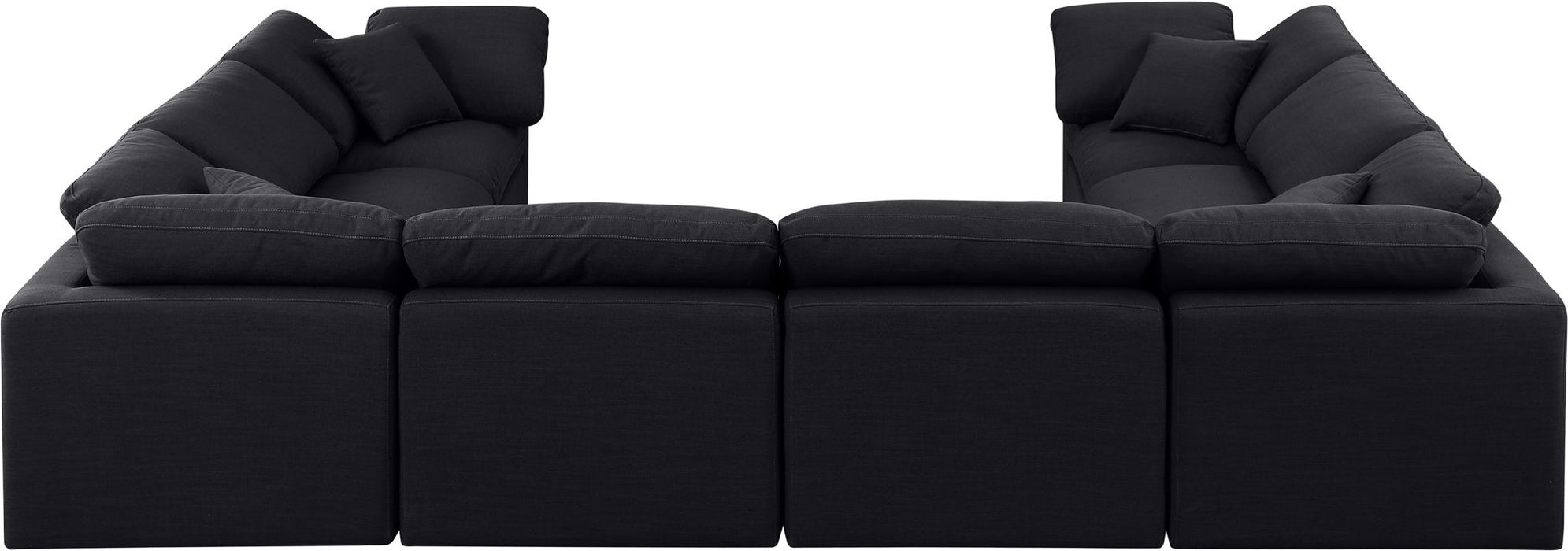 Indulge - Linen 8 Piece Modular Sectional - Simple Home Plus