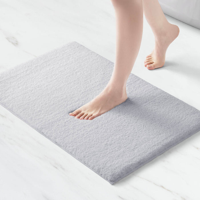 Marshmallow - 20" x 24" Bath Rug - Gray - Simple Home Plus