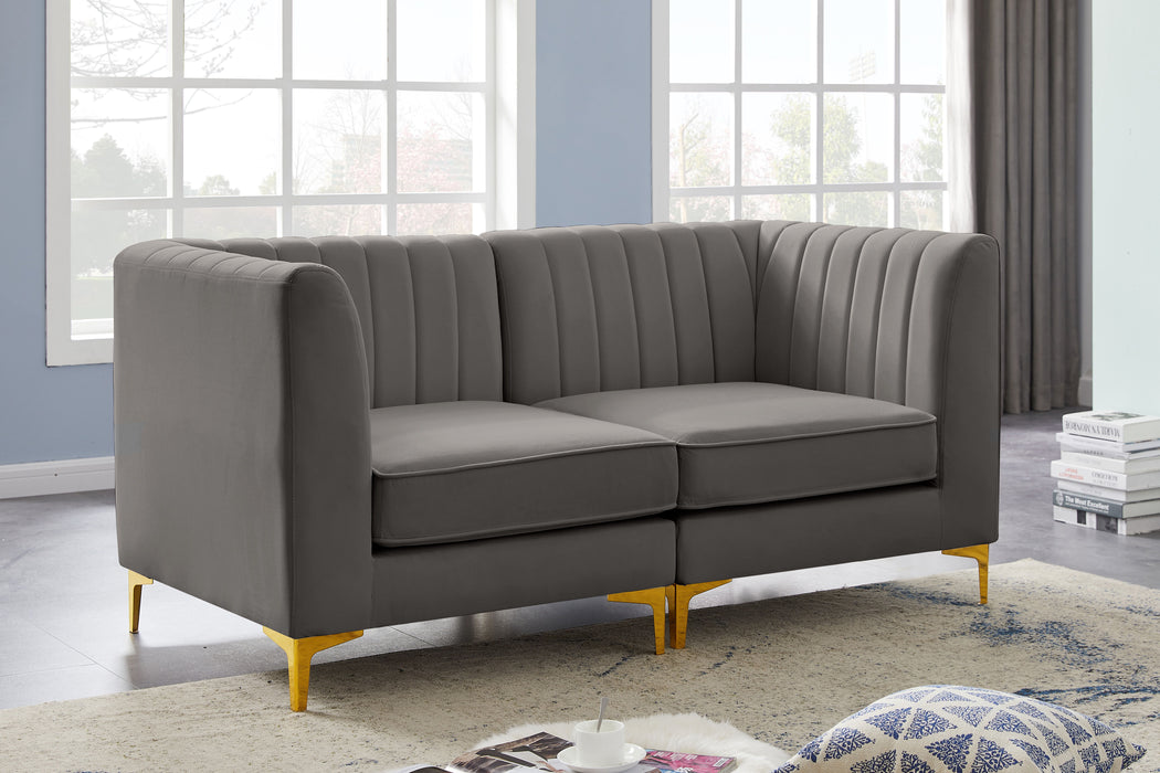 Alina - 2 Piece Modular Sectional - Simple Home Plus