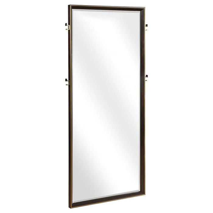 Durango - Standing Floor Mirror - Smoked Peppercorn - Simple Home Plus