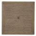 Aria Plains - Brown - Square Dining Table W/Umb Opt - Simple Home Plus