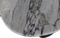 Puglia - Marble Top And Oak Wood Base Table - Simple Home Plus