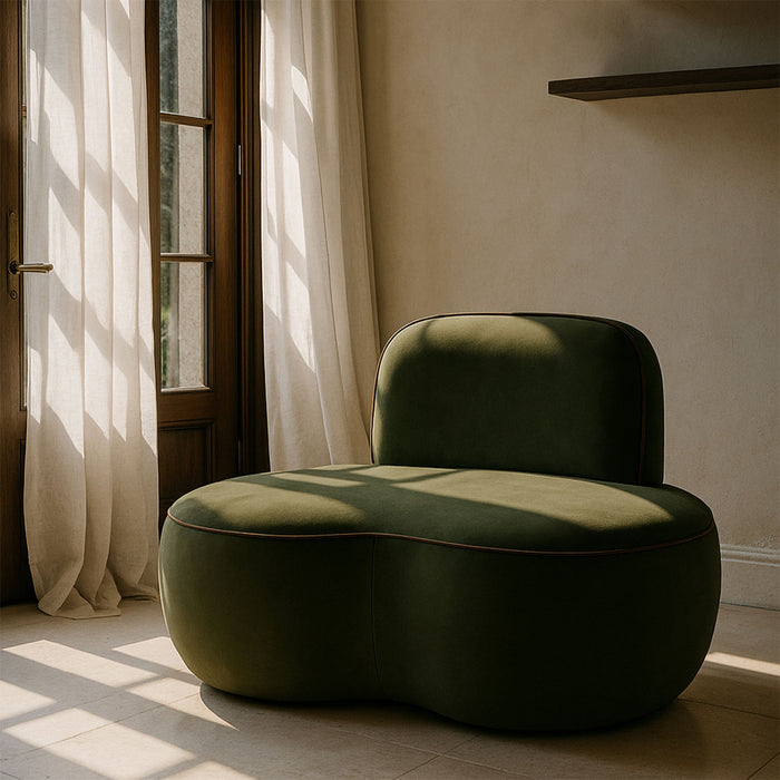 Swerve - Velvet Upholstered Chair