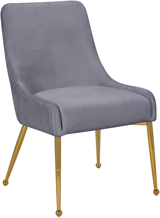Ace - Dining Chair with Gold Legs (Set of 2) - Simple Home Plus